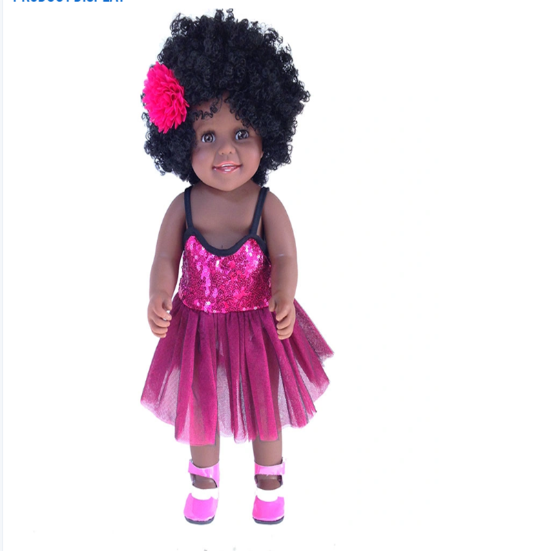 Hot Selling Black Skin American Doll